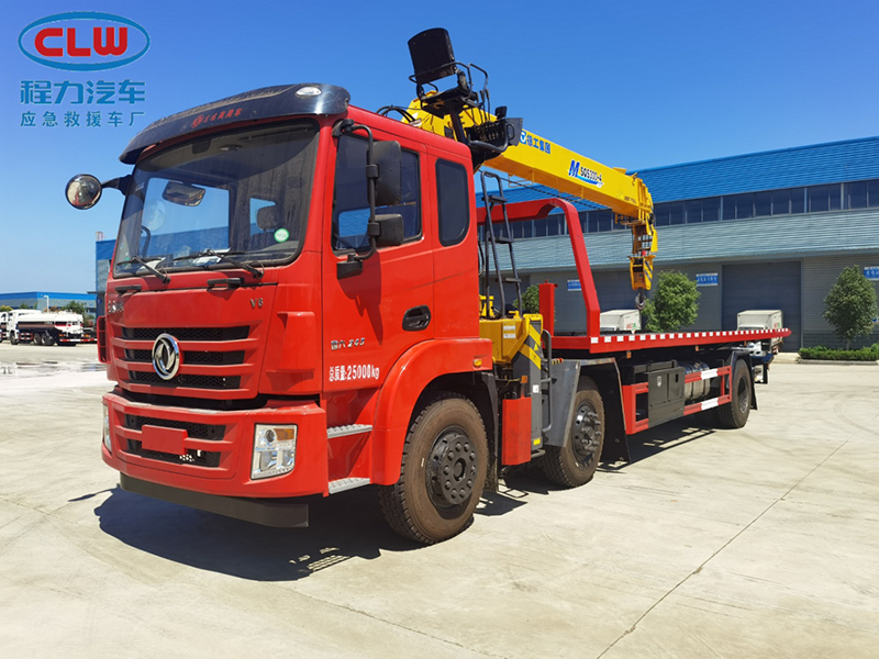 東風(fēng)錦程V6小三軸清障帶吊